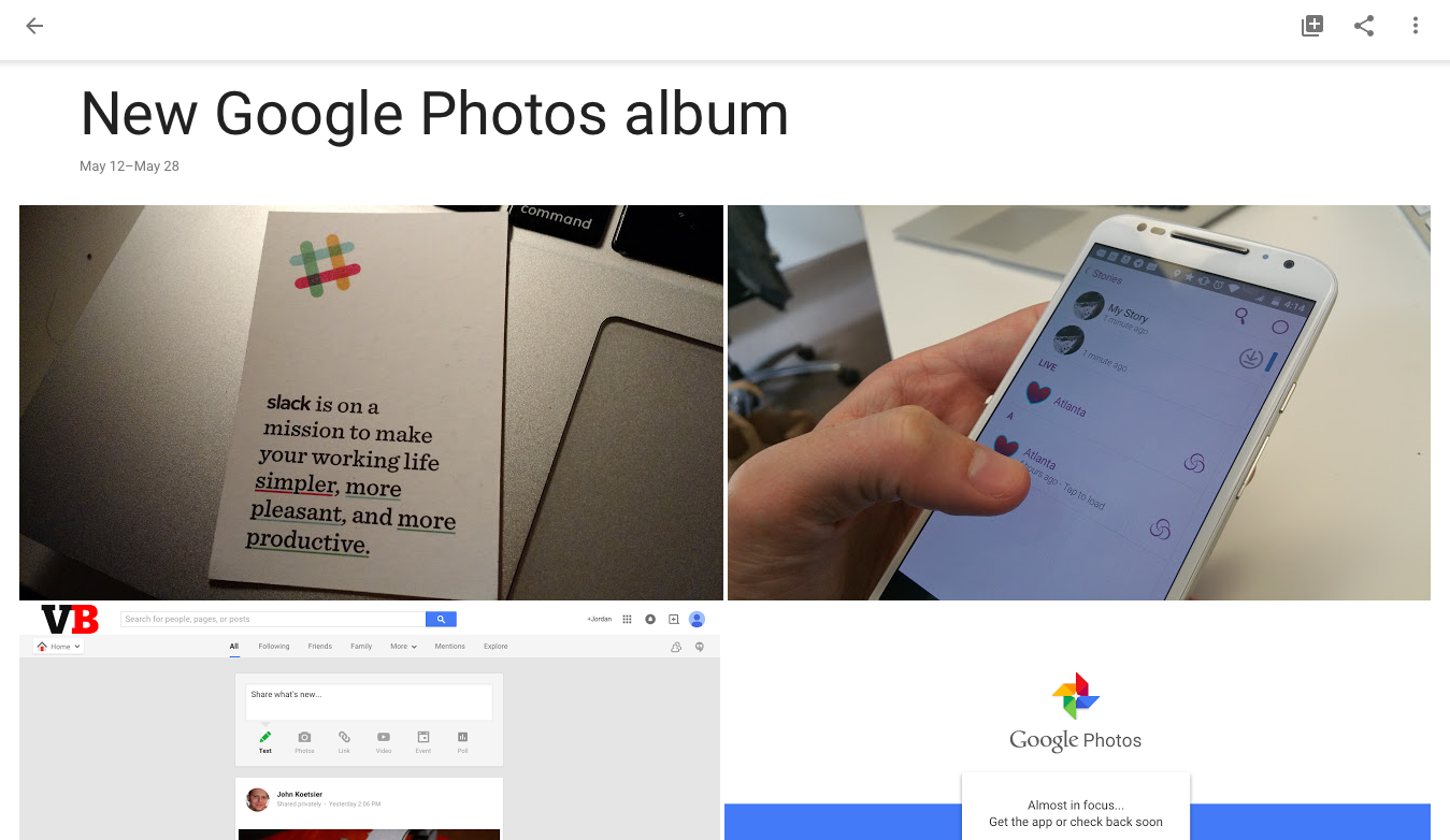 Welcome to Google Photos.