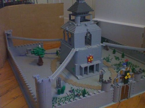Or you could build this tiny Hyrule Castle for, like, $50.