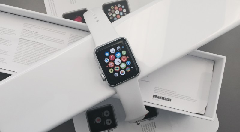 The official VentureBeat Apple Watch re-boxing.