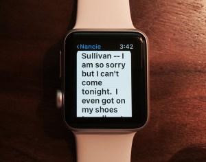 Apple Watch Text