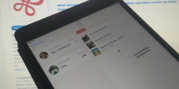 Infinit brings its slick P2P file-transfer app to iPad