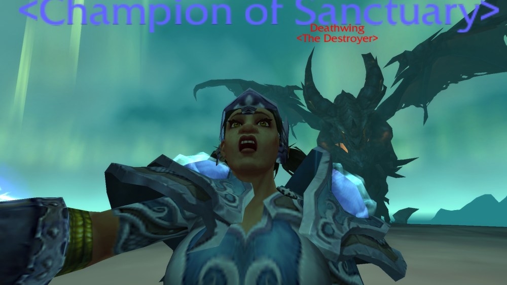 World of Warcraft selfie