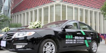 Uber adds electric cars to its fleet in China with launch of UberGreen