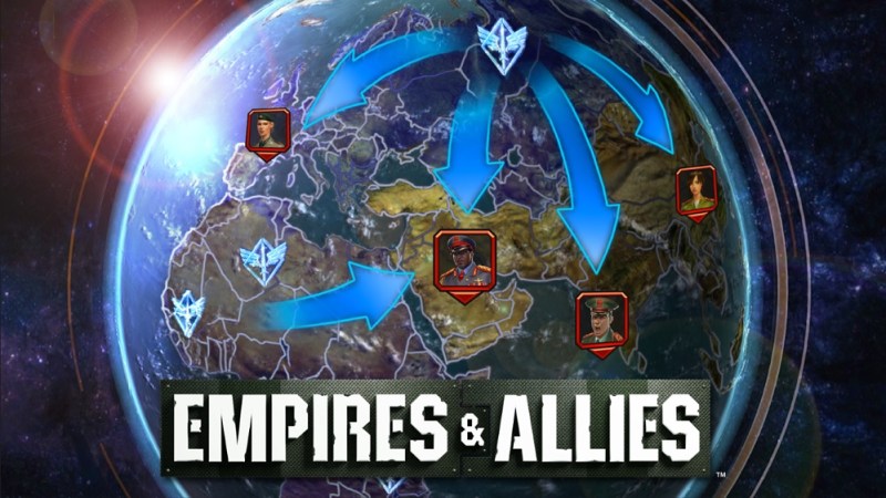 Empires & Allies globe map