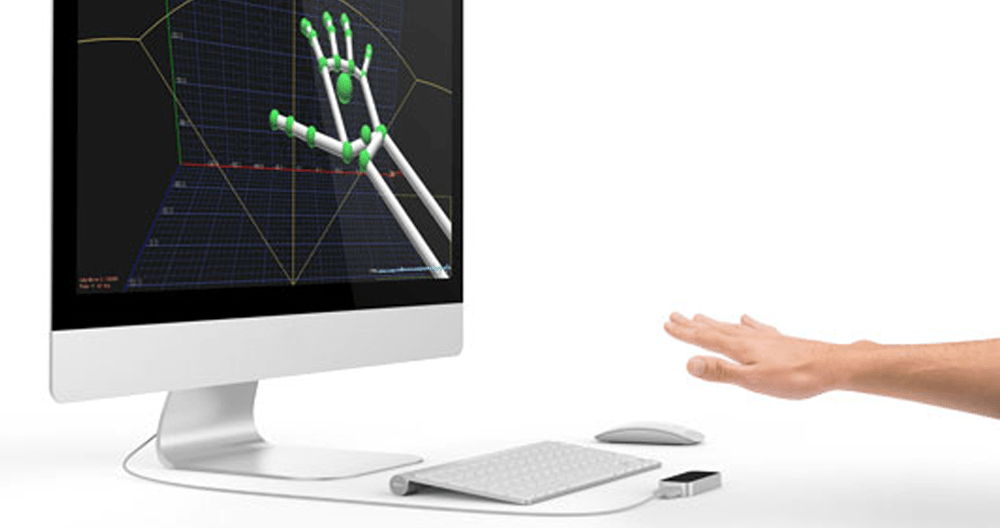 Leap Motion hand scanner