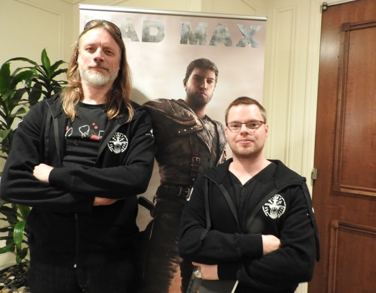 Magnus Nedfors, design director at Avalanche Studios, and Martin Berquist, art director, on Mad Max.