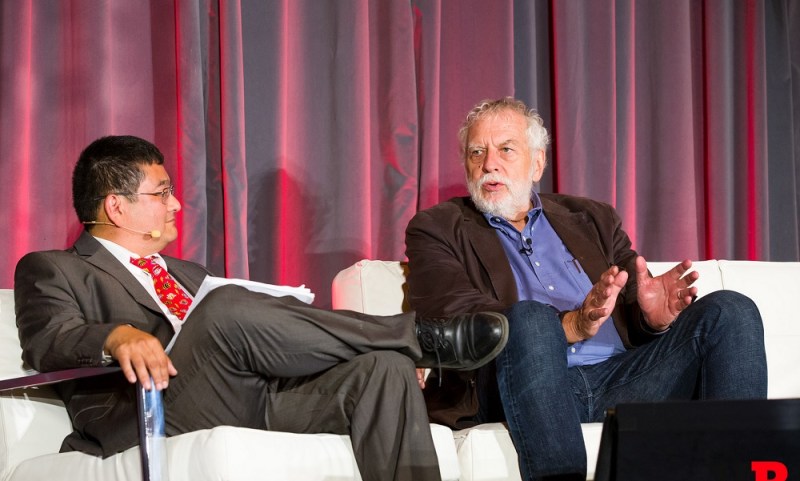 Nolan Bushnell, founder of Atari, at GamesBeat Summit.