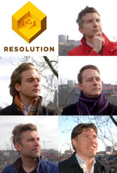 Resolution Games founders. Tommy is in red.