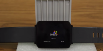 This guy put Windows XP on an Android smartwatch
