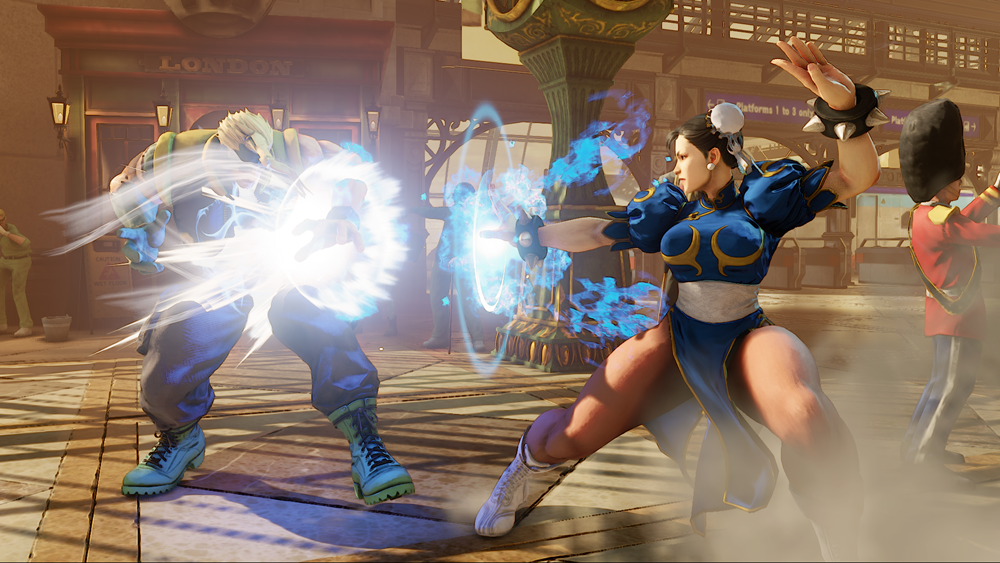 Street Fighter V Chun Li Fireball