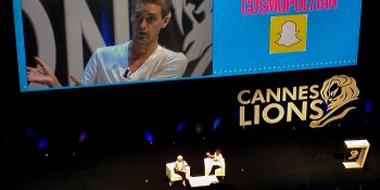 CEO Evan Spiegel in Cannes to pitch Snapchat’s ad platform: ‘We care about not being creepy’