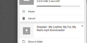 Google redesigns downloads as notification center cards in Chrome OS beta release