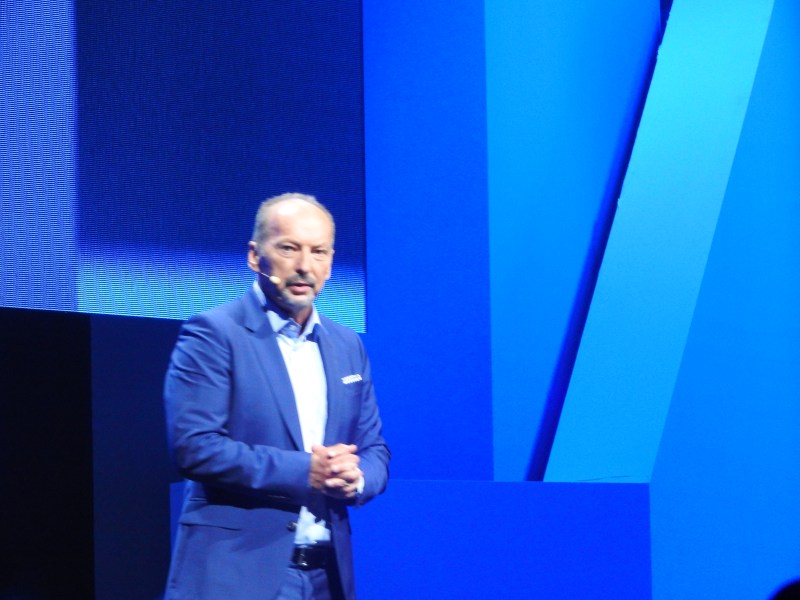 Peter Moore, chief operating officer at EA, at the company's E3 2015 press briefing.
