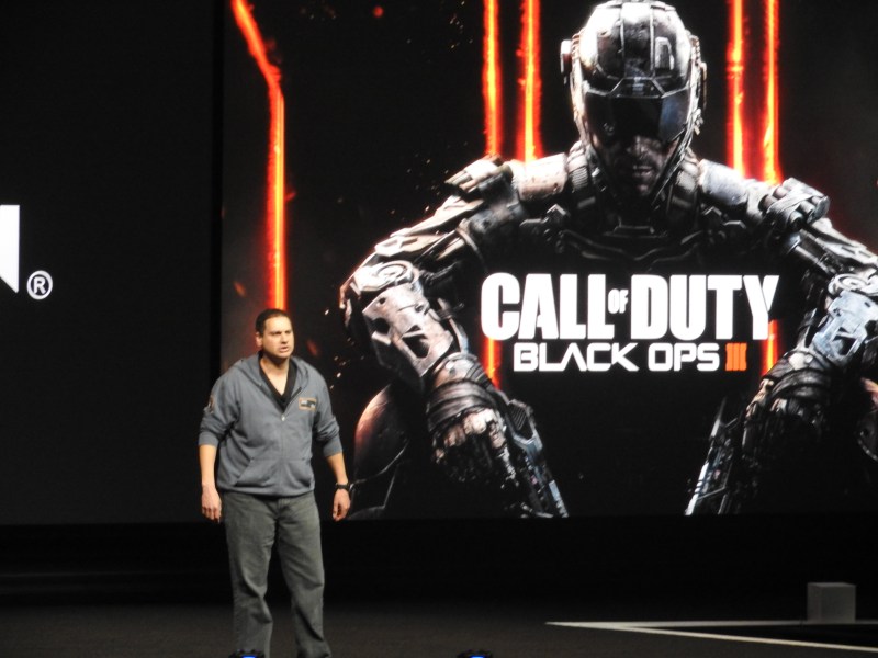 Mark Lamia of Treyarch showed off Call of Duty: Black Ops III at E3 2015. 