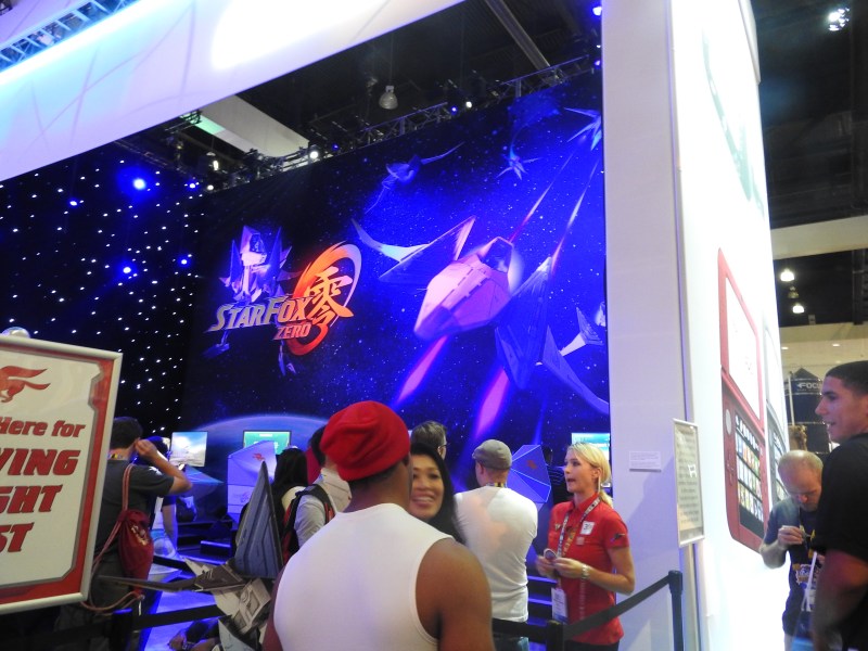 Nintendo booth at E3 2015