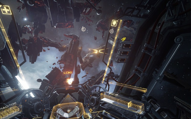 E3 2015: Eve Valkyrie ship graveyard