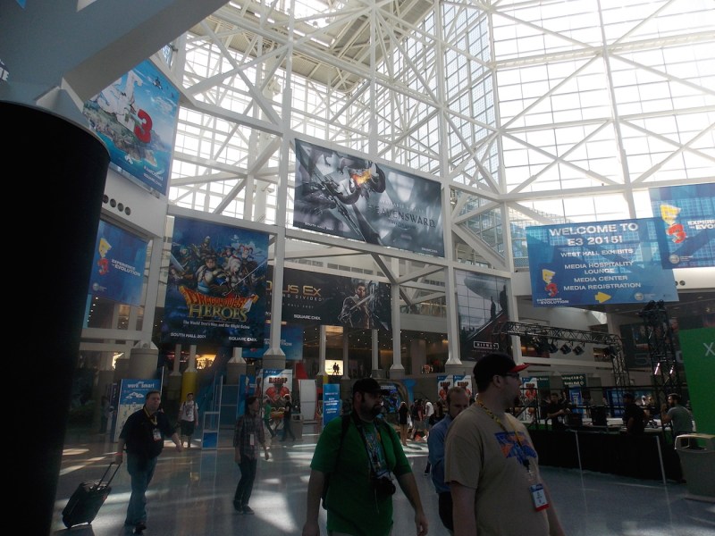 LACC's South Hall during E3 2015.