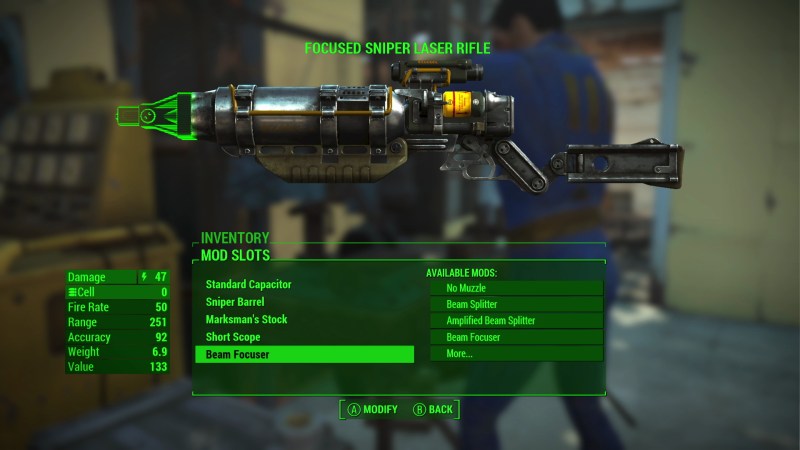 Fallout 4 E3 2015 - Laser Mod
