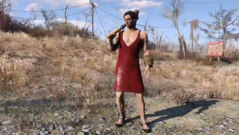 Fallout 4 E3 2015 - dress