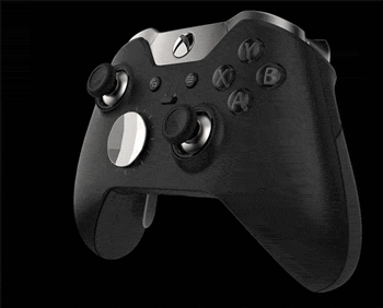 A look at the Elite controller from all angles.