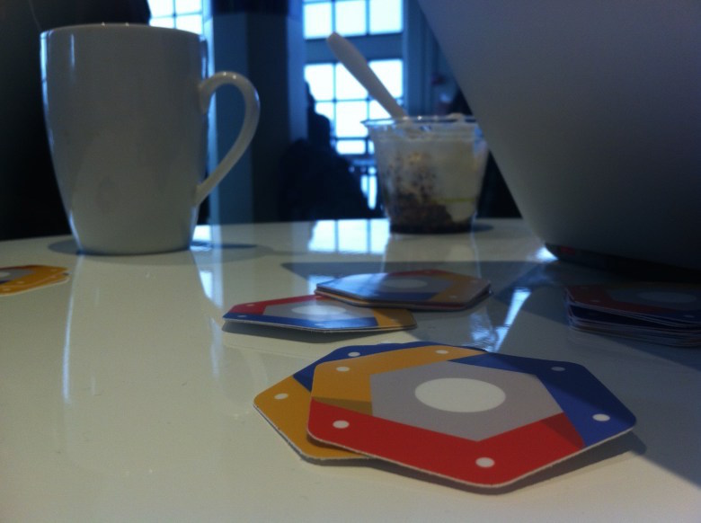 At the Google Cloud Platform Live event in San Francisco on March 25, 2014.