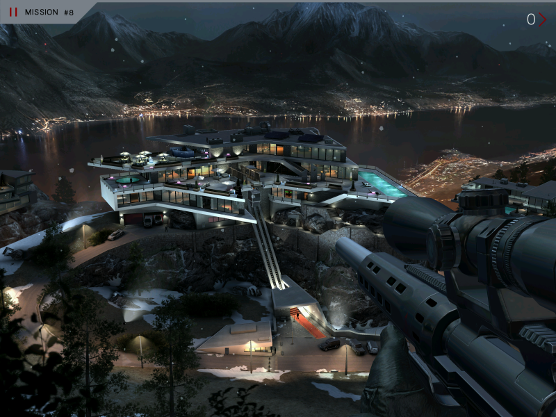 Hitman: Sniper's levels are highly detailed.