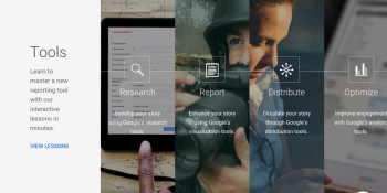 With News Lab, Google wants to teach journalists how to use its online tools