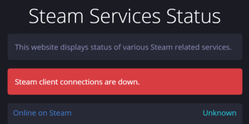 Steam digital store and community is down as its gigantic summer sale begins (updated)