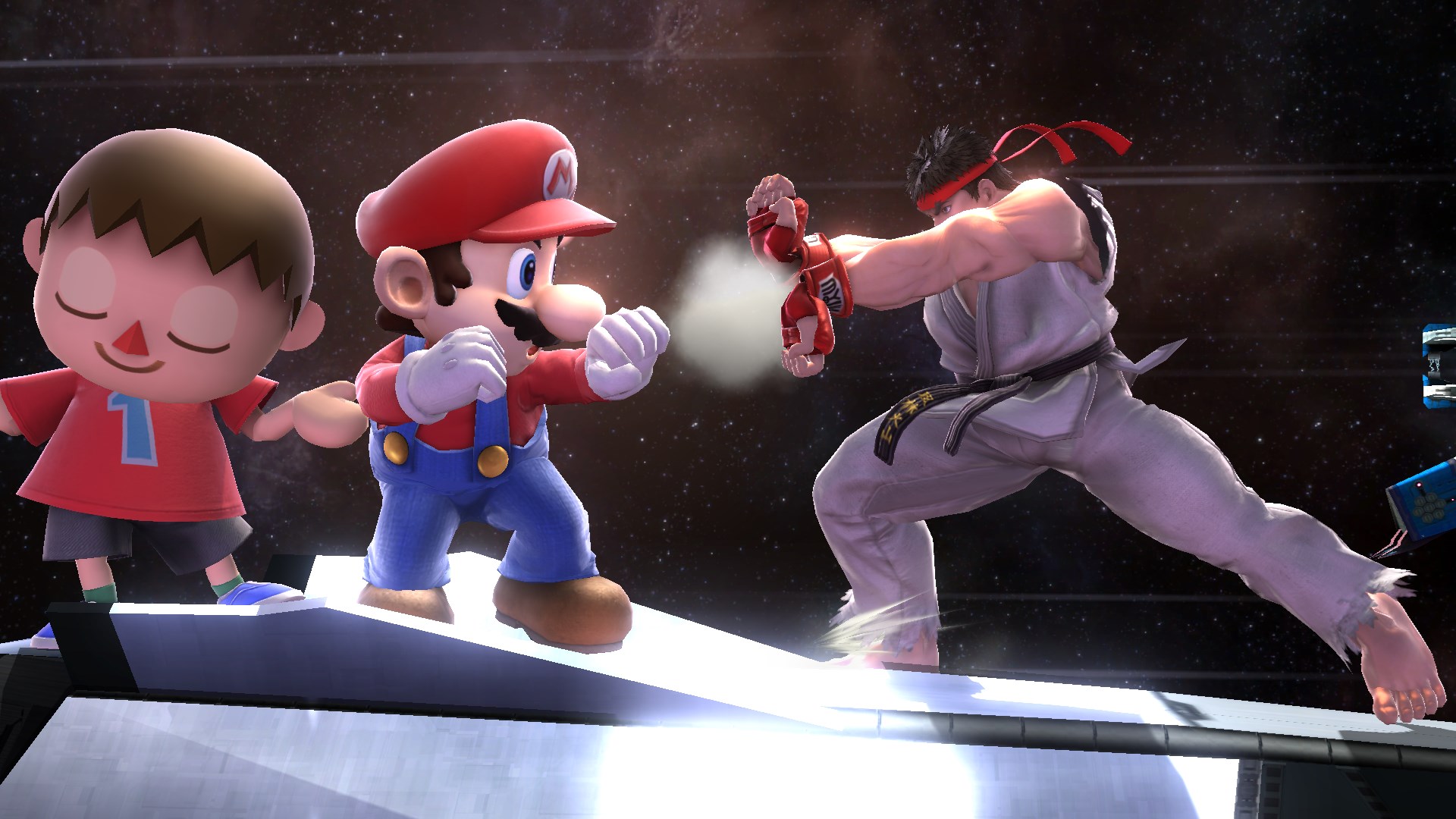 Ryu in Smash 4.