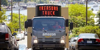 Amazon’s Treasure Truck travels around Seattle with a single product for sale