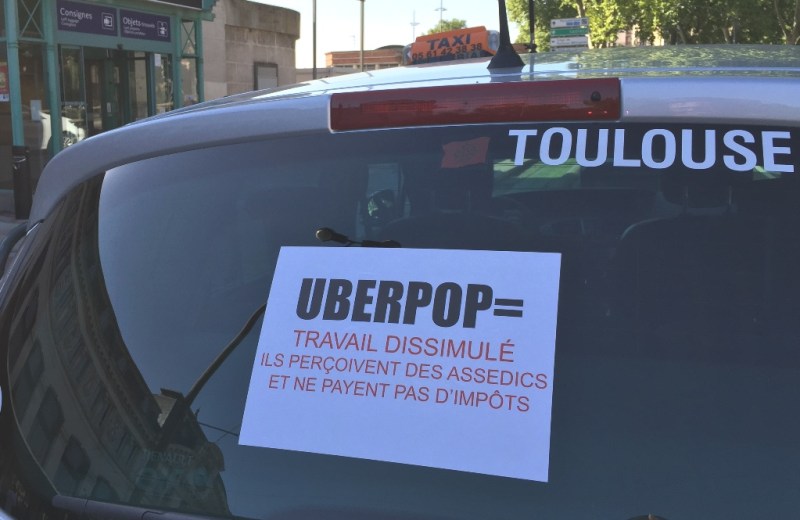 UberPop Protest, Toulouse