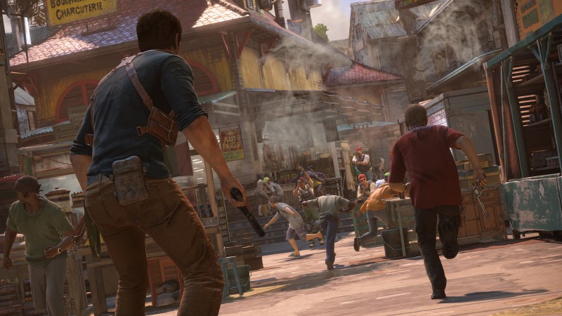 Uncharted 4 E3 2015 - Enemies approach