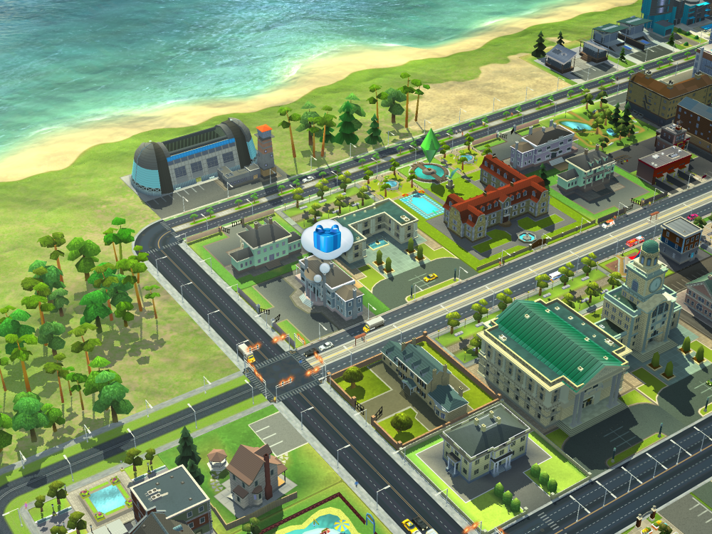 SimCity BuildIt Visiting Rewards