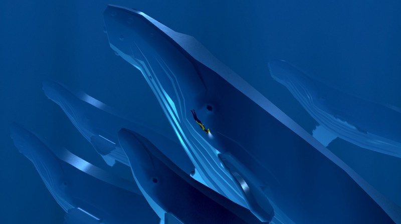 You can hitch a ride on whales in Abzu.