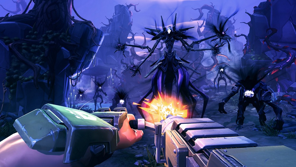 Battleborn's single-player lets you fight CPU opponents instead of humans.