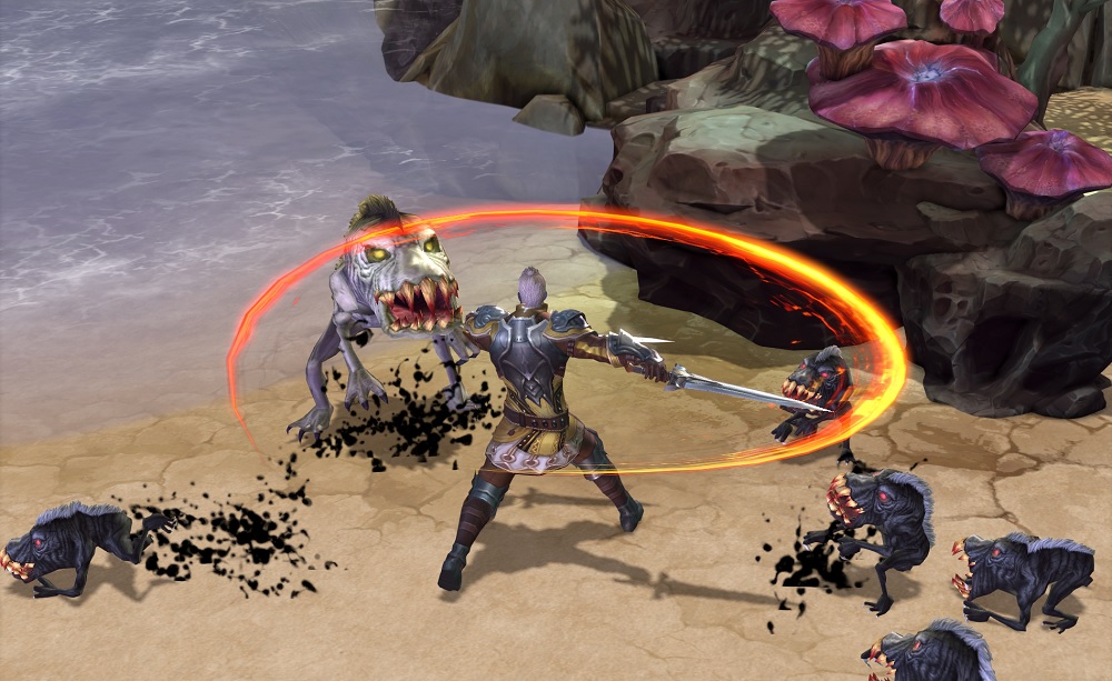 Some of the enemies you fight in Devilian are weirder than others.