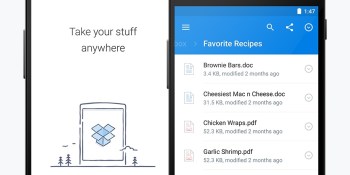 Dropbox for Android gets Material Design, ability to take photos in folders, easier searching and sharing