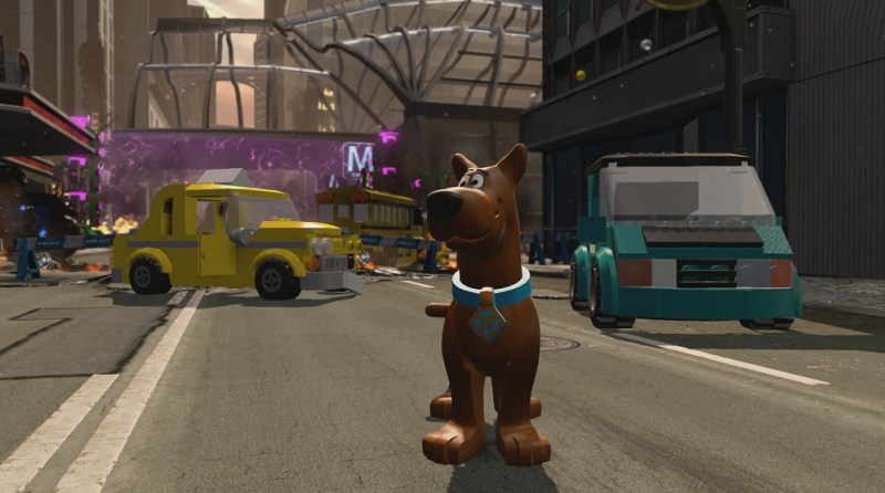 Scooby-Doo! in Metropolis in Lego Dimensions.