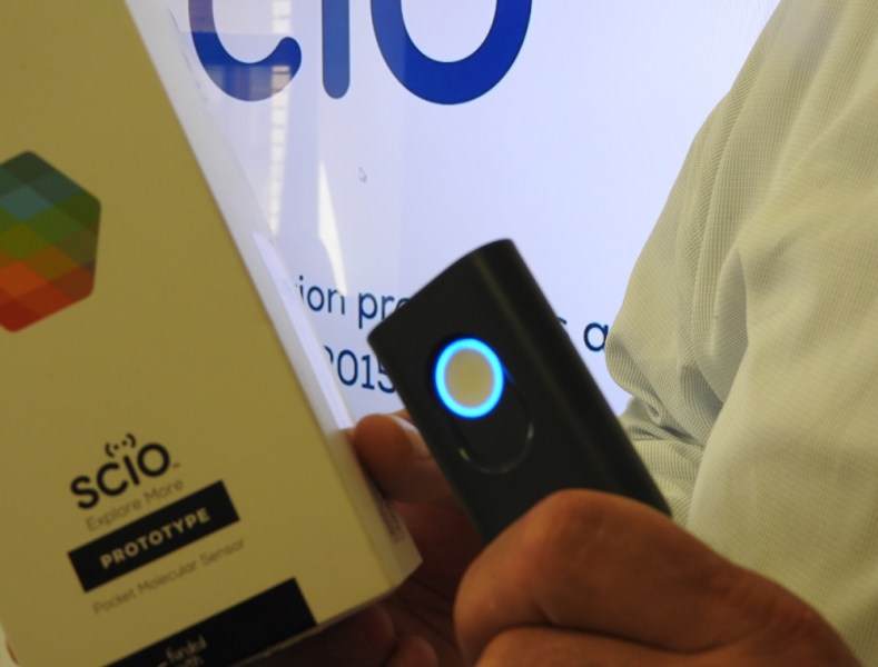 Scio is a handheld spectrometer that can instantly decipher physical objects.