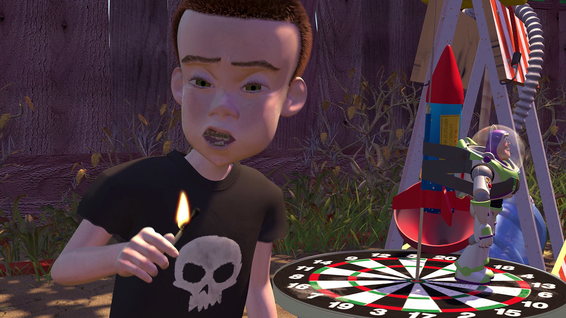 Sid from 1995's Toy Story.