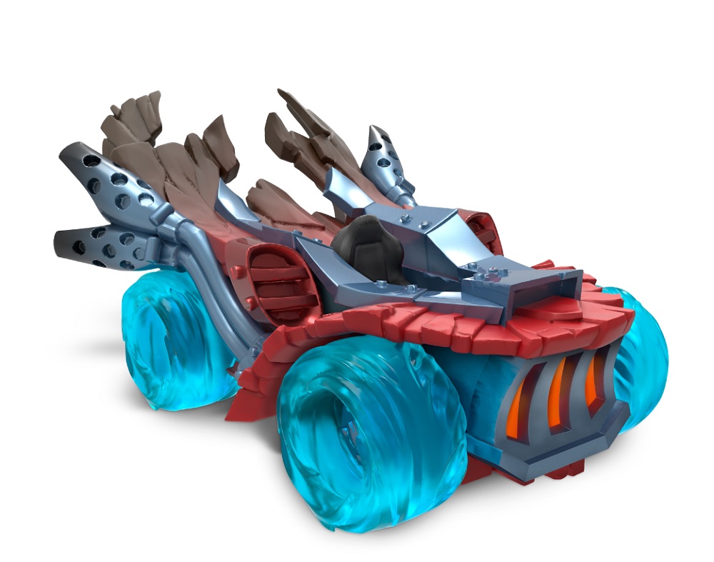 The wheels really roll on the Skylanders SuperChargers HotStreak vehicle.