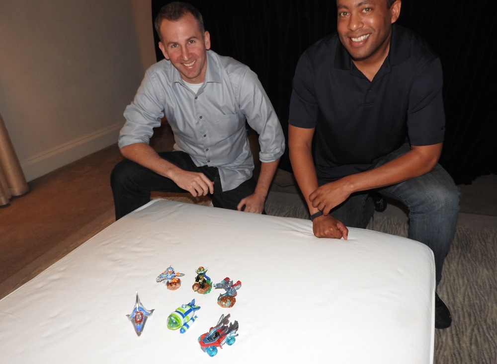 Skylanders producers Mike Graham and Chris Wilson of Activision.