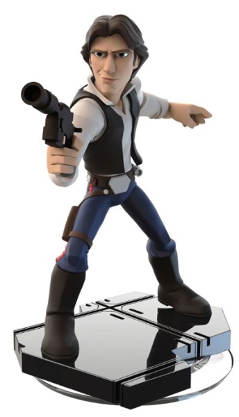 Han Solo toy figure for Disney Infinity 3.0.