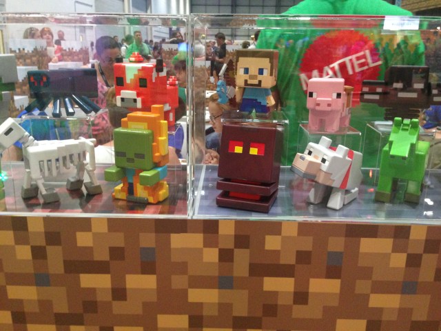 Mattel at Minecon 2015