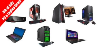 Gaming laptops & computers on sale for 4th of July
