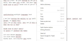 Chrome’s spell-checker works for multiple languages at the same time in Dev channel update