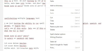 Chrome’s spell-checker works for multiple languages at the same time in Dev channel update