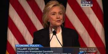 Clinton didn’t get the memo: It’s the sharing economy, stupid