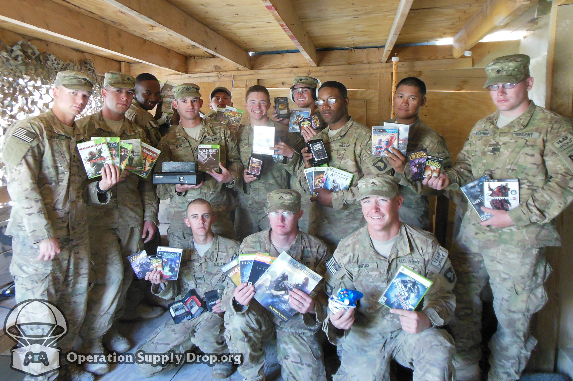 Operation Supply Drop's packages have always relied on the benevolence of game companies. 