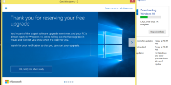 How to force Windows to start downloading the Windows 10 update files